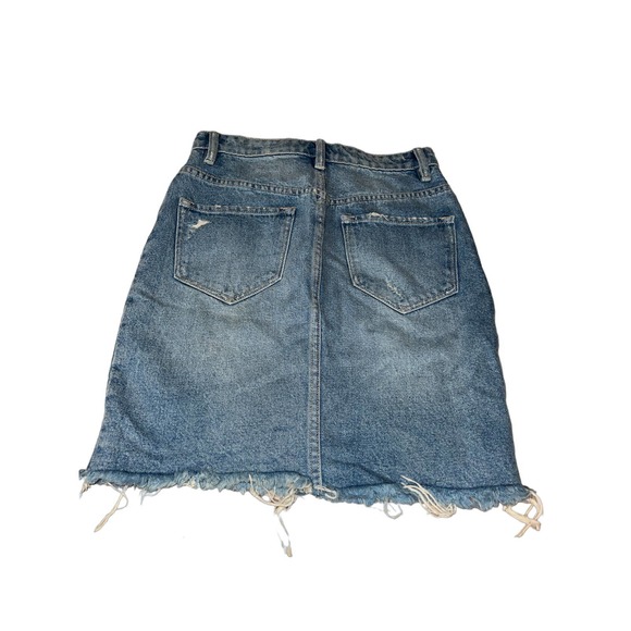 All Saints Jean Skirt Size 2 - Picture 2 of 3